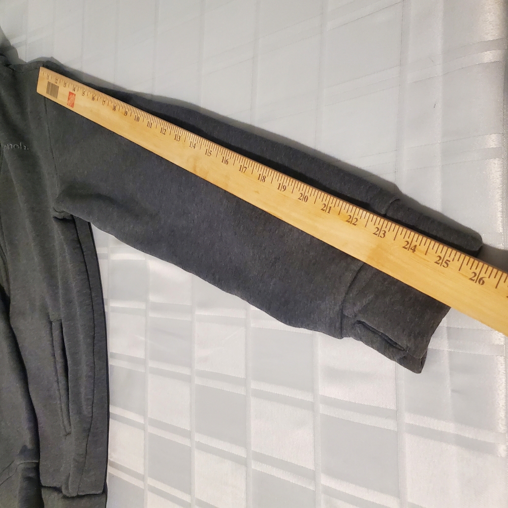 (3/$20) Bench Men's Grey Fleece Zip-Up Sweater Size S - Picture 13 of 13